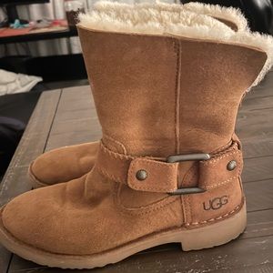 Ugg Boots with Side Buckles
